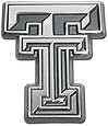 Texas Tech University Red Raiders Premium Chrome Plated Metal NCAA College Car Truck Motorcycle Emblem