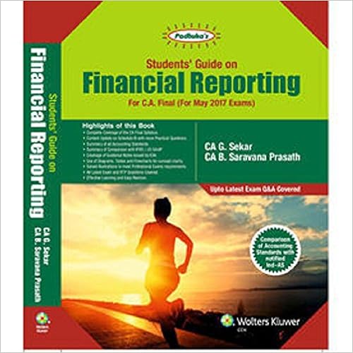 Financial Reporting Book For CA Final by G Sekar