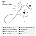 StarryBay Ultra Lightweight Bluetooth Headphones - L06 Bluetooth V4.1 Sweatproof Magnet Stereo Earbuds for Handsfree Sports Headset for iPhone and Android (red-black )
