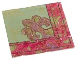 Caspari Marrakesh Paper Lunch Napkin Package, Sage