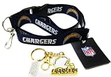 Original Blue San Diego Chargers Keychain Lanyard Pack