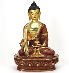 Copper Medicine Buddha Statue