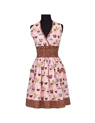 asd Living Loretta Apron with Cupcakes Design by asd Living