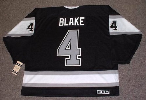 Buy ROB BLAKE Los Angeles Kings 1993 CCM Vintage Throwback Away NHL Hockey Jersey