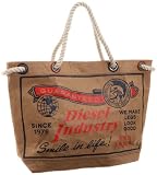 Diesel Brave Flag Double Wow Shopper, Sac &agrave; main femmes