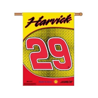 NASCAR Kevin Harvick #29 2-Sided 28-by-40-Inch Banner with Pole Sleeve