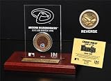 Chase Field Infield Dirt Coin Etched Acrylic