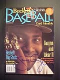 Tony Gwynn San Diego Padres Autographed September 1997 Beckett Magazine