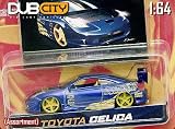 Jada Dub City Import Racer Blue Toyota Celica 1:64 Scale Die Cast Car