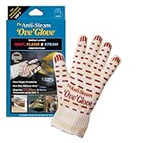 Ove Glove The Anti Steam Ove Glove Left Hand, Yellow w/ White