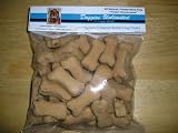 Organic, All Natural Gourmet Healthy Dog Biscuits - Sammy's Peanut Butter Dog Treats - Small (1lb.) "FREE" 32 oz. Black Paw Print Treat Canister with $50.00 Website Product Order