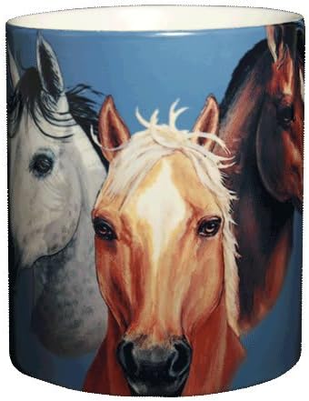 Horses 11 Ounce Ceramic Coffee Mug (WC259M)