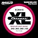 D'Addario ECB81S Chromes Bass Guitar Strings, Light, 45-100, Short Scale