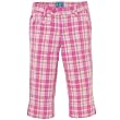plaid capris
