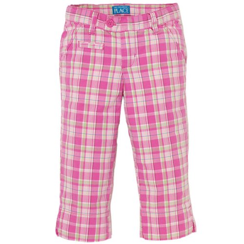 plaid capris