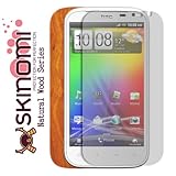 Skinomi TechSkin - Light Wood Film Shield & Screen Protector for HTC Sensat ....