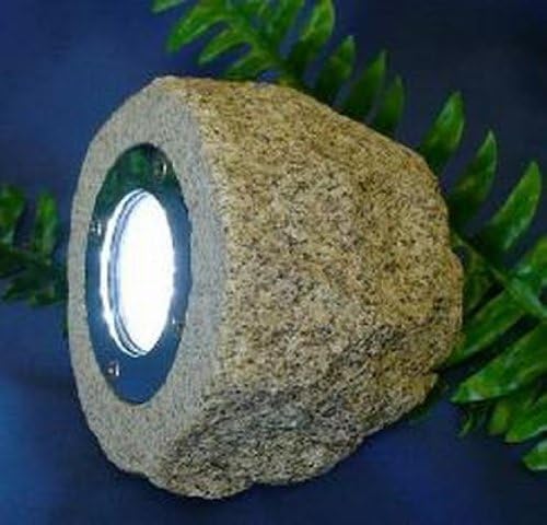 36 LED White Garden Rock Light Submersible Great For Ponds and Landscape Lighting
