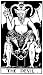Playing Cards-Tarot Card-The Devil 7.5 x 5cm Acrylic Fridge Magnet