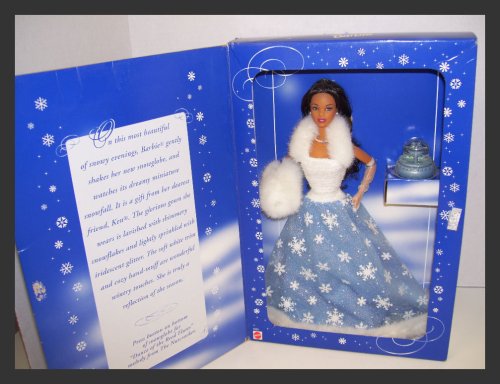 Childrens Toyshop  Toys : African American Snow Sensation Special Edition Barbie Doll