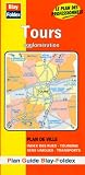 Plan de ville : Tours (avec un index)