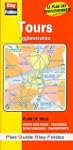 Plan de ville : Tours (avec un index)