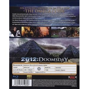 2012: Doomsday 3d [Blu-ray] [Import allemand]