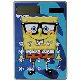 SpongeBob Taschenrechner mit Solar Ladefunktionvon "4g systems"