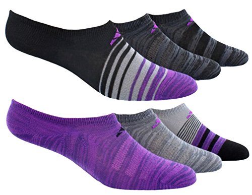 Adidas Women's Superlite No Show Socks (Pack of 6)