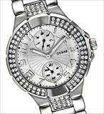GUESS Status In-the-Round Watch - Silver
