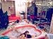 Newlyweds Kissing in Heart Shaped Tub on Honeymoon at Cove Haven Resort in the Poconos Photographic Poster Print by George Silk, 24x18