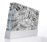 The Benjamins Decorative Protector Skin Decal Sticker for Nintendo Wii Console