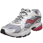 Saucony Women's Grid Canyon TR Trail Running Shoe,Grey/Silver/Pink,8.5 M