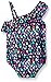 Osh Kosh Girls' Heart Print One Piece Swimsuit