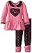 Young Hearts Baby Girls' 2 Piece Polka Dot Shirt And Pant