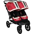 Baby Jogger City Elite Double Stroller, Red Sport