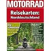 Motorrad-Reisekarte Norddeutschland: Die sch�nsten Motorradstrecken. Praktische Spezialkarte f�r Motorradfahrer
