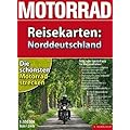 Motorrad-Reisekarte Norddeutschland: Die sch�nsten Motorradstrecken. Praktische Spezialkarte f�r Motorradfahrer