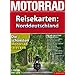 Motorrad-Reisekarte Norddeutschland: Die sch�nsten Motorradstrecken. Praktische Spezialkarte f�r Motorradfahrer