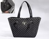 Knotted Couture Monogrammed, Quilted Tote Bag - Baby Shower Gifts & Wedding Favors (Set of 12)