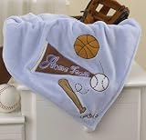 CoCaLo Sports Fan Applique Blanket