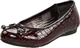 Cole Haan Kids Air Tali Ballet Flat (Little Kid/Big Kid),Burgundy,5 M US Big Kid