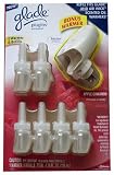 Glade PlugIns Scented Oil Refills, Apple Cinnamon, 1 Warmer & 6 Refills