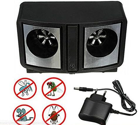 The Best Seller*new Electronic Ultrasonic Pest Repeller Dual Sonic Mice Rat Rodent Control Mosquito Cockroach Bug Eu Plug Low Power Hot Selling By Chawi