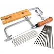 Jewelers Saw Frame 144 Blade Bench Pin Hobbyist Tools