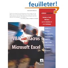 VBA and Macros for Microsoft Excel