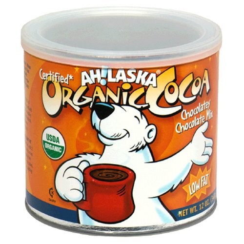 Ahlaska Organic Cocoa Dairy Mix, 12-Ounces (Pack of 4) by Ahlaska