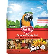 Kaytee Fiesta Bird Food for Macaws, 4.5 Pound

