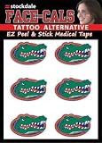 Florida Gators Logo Facial Sticker - Green