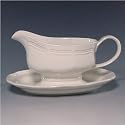 Mikasa French Countryside #F9000 Gravy Boat With Tray - 2 Pc