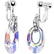Crystal Helios Clip On Earrings MADE WITH SWAROVSKI ELEMENTS